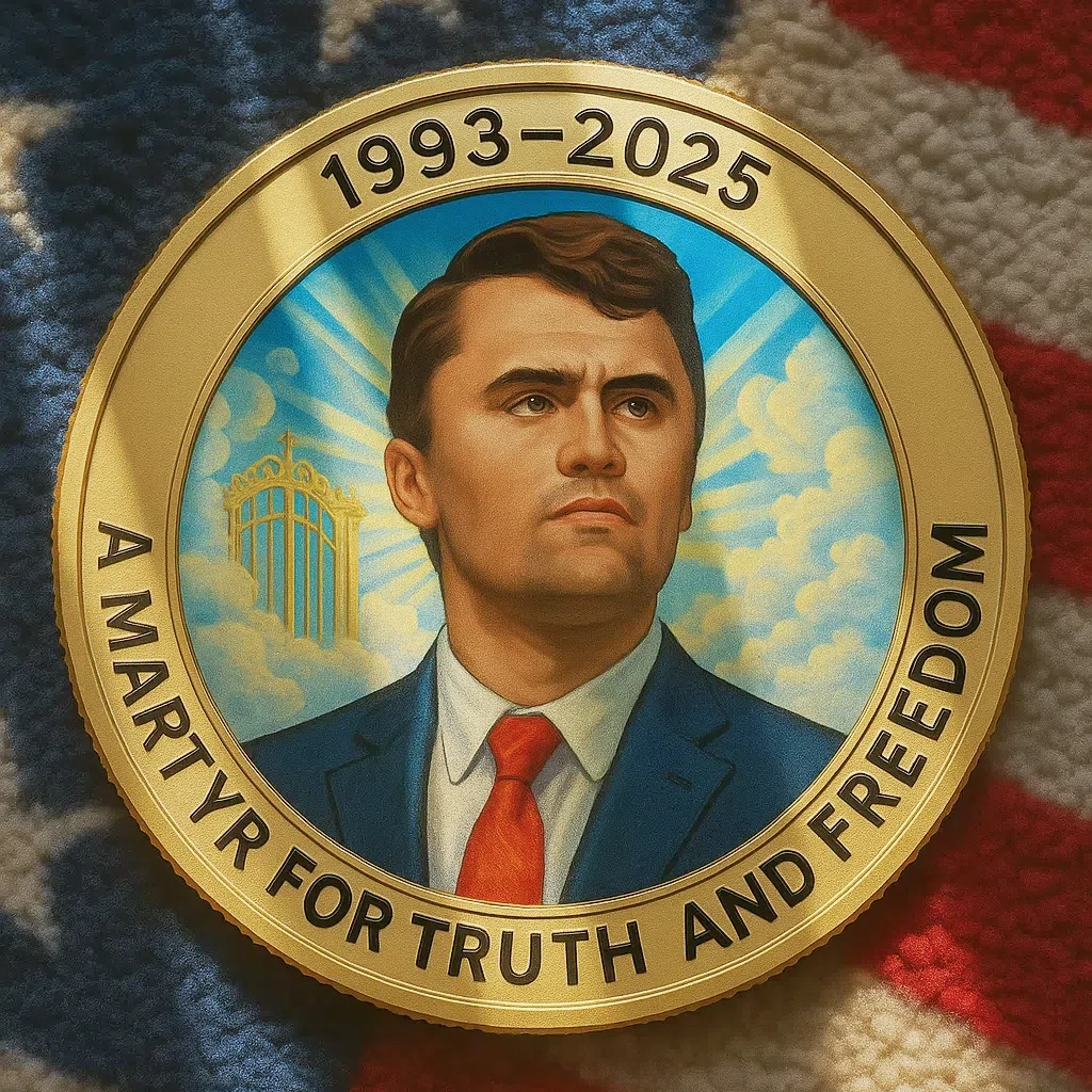 🙏60% OFF For Charlie's Fans - 🎗️🕊️Charlie Kirk Memorial Coin