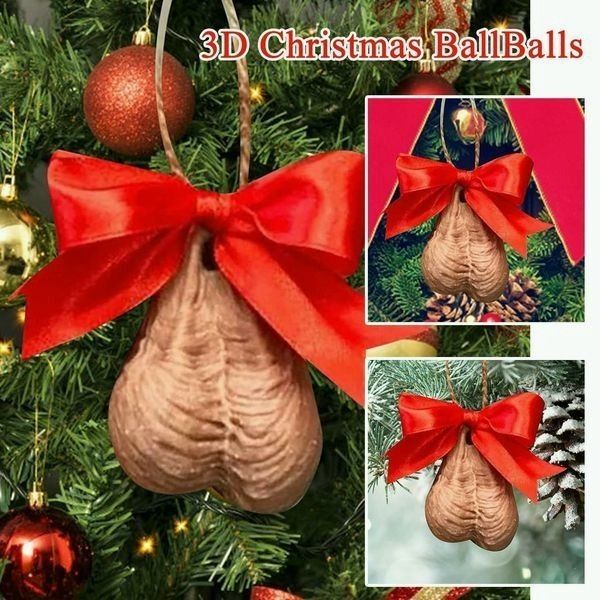 (🎄EARLY CHRISTMAS SALE - 50% OFF)🎅 3D Christmas Ball Ball Decoration Pendant - BUY 4 GET 2 FREE