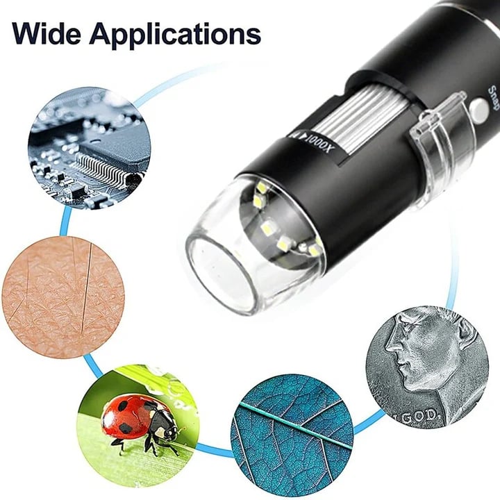 💥LAST DAY SALE 50% OFF💥1600X  Zoom Digital Microscope Camera Portable Magnifier