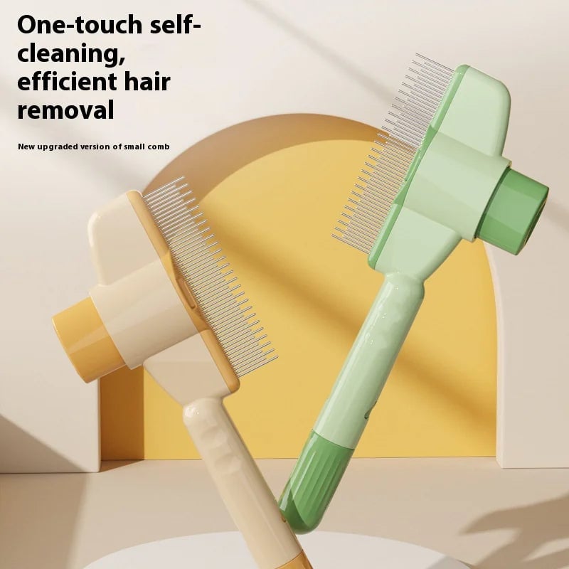 💥LAST DAY SALE 50% OFF💥Self-Cleaning Pet Hair Comb with Release Button