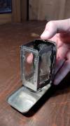 Folding pocket candle lantern