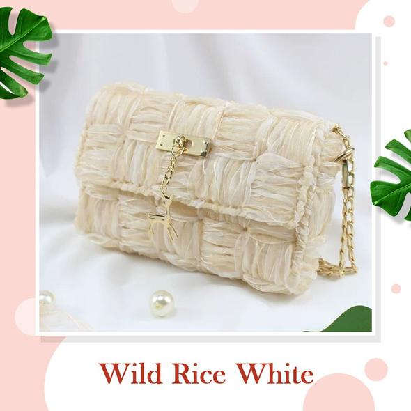 Flower Chiffon Ribbon Handbag DIY Kit