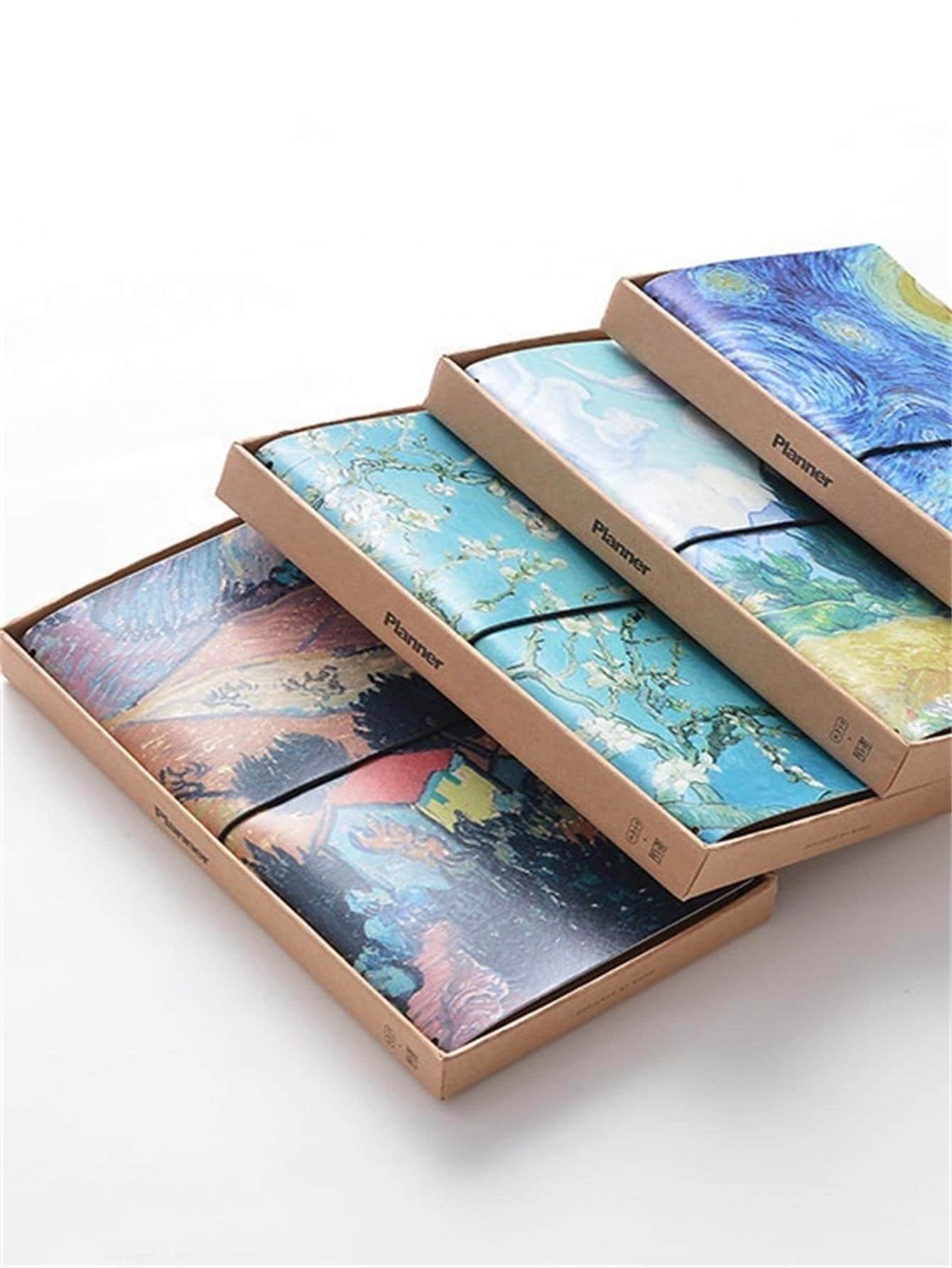 Oil Painting Cover Notebook 1pack