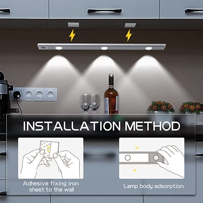 (🌲Early Christmas Sale- 50% OFF) 3 Color Temperature Led Motion Sensor Cabinet Light