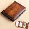 🔥Last Day Promotion 48% OFF-🎁- Multi-functional RFID Blocking Waterproof Durable Genuine Leather Wallet💰