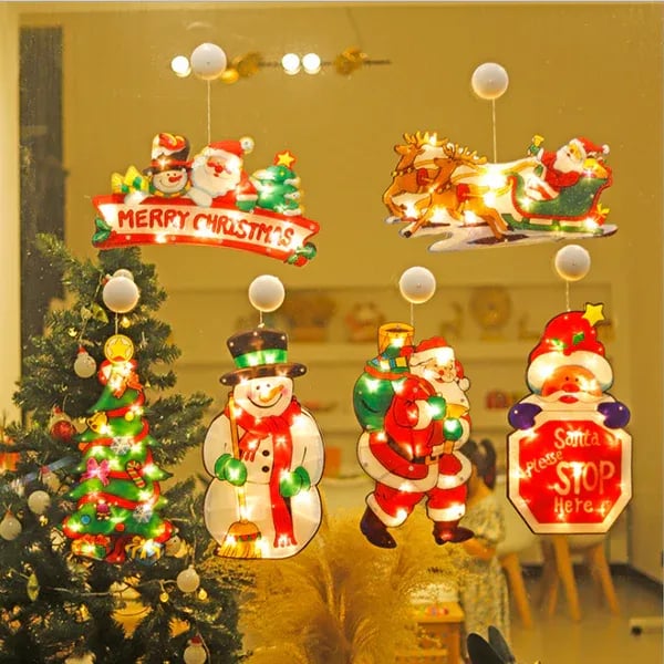 🎄Early Christmas Sale🎄Christmas Window Hanging Lights