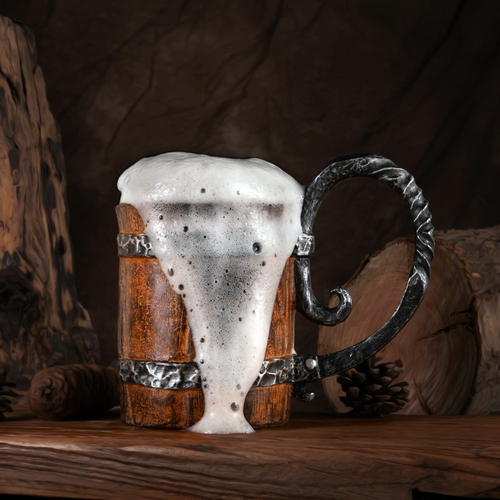 Viking Barrel Mug (Large 500ML)