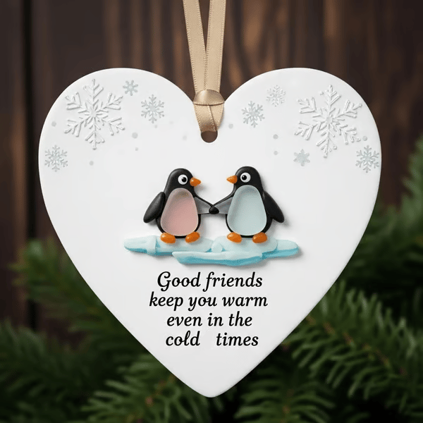 🌊💙Treasures of the Sea, Symbols of Friendship – ❤️ Sea Glass Heart Ornaments✨
