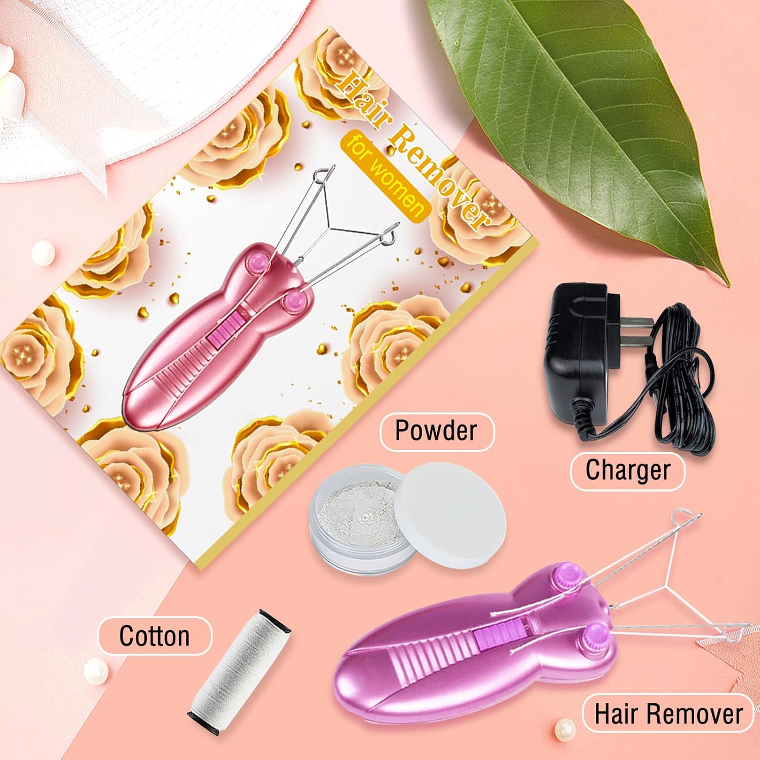 🎁TikTok Last Day Sale - 70% OFF🔥Electric Women Facial Hair Remover