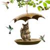 Father's Day Sale 50% Off🐦Girl Next Door Animal Bird Feeder with Umbrella