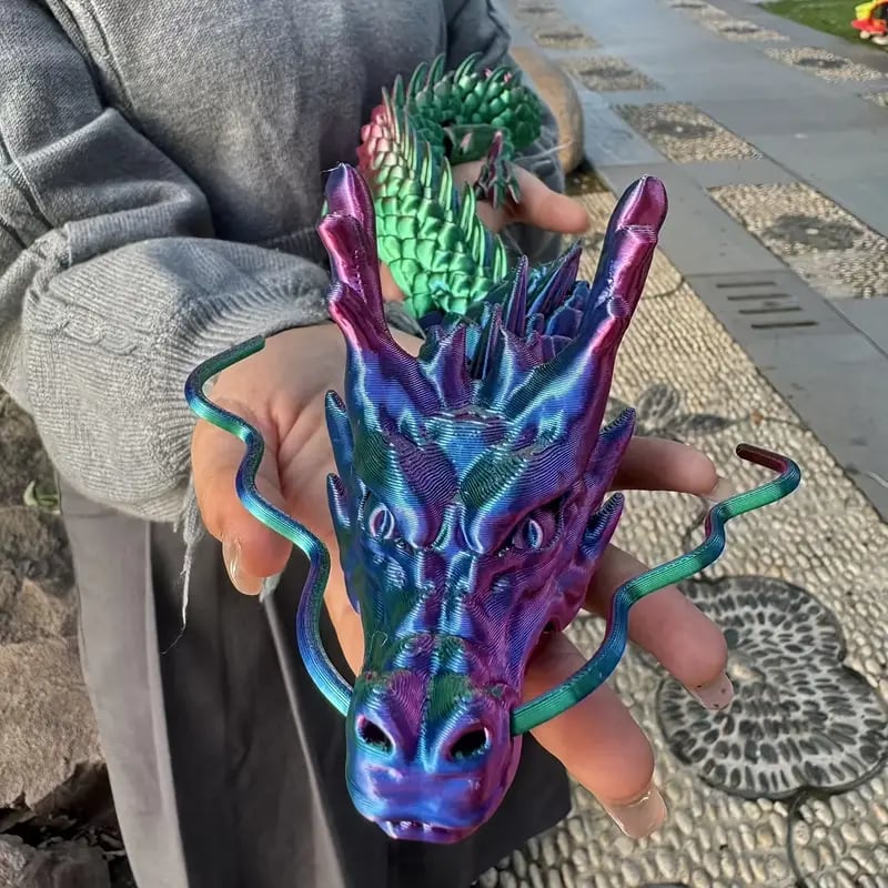 🏆LETZTER TAG SALE 49% RABATT - Mythical Pieces Drache MIT EI - Limitierte Auflage