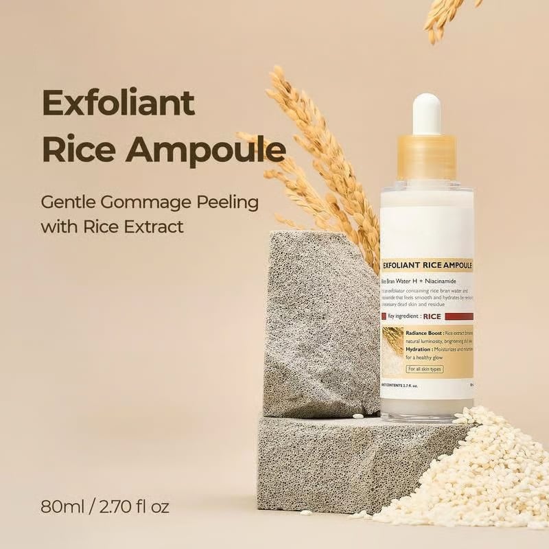 🎁TikTok Last Day Sale - 70% OFF✨Peel Shot Glow Rice Ampoule Duo - Serums for Brightening, Exfoliating, and Moisturizing🌾
