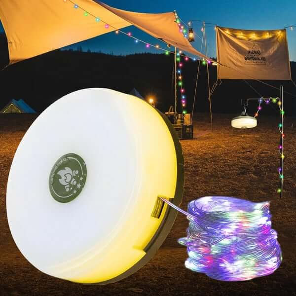 🔥Letzter Tag: 49% Rabatt🔥Außenbeleuchtung Camping Laterne Rolle Atmosphäre Licht