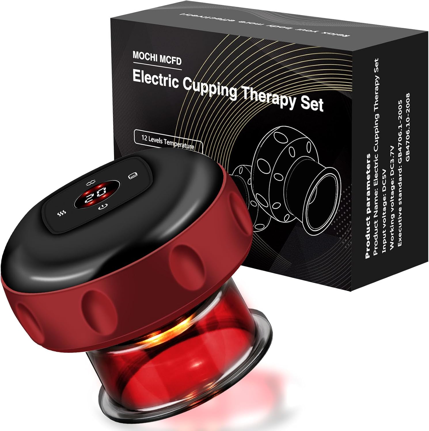 (🎄Christmas Hot Sale - 49% OFF) Electric Cupping Therapy Set, 🔥BUY 2 FREE SHIPPING