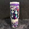 🎁 The Ultimate Halloween Gift: Sally x Jack Skellington 40oz Tumbler 💀✨
