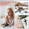✝️ Handgefertigte Kreuze aus natürlichem Kristall