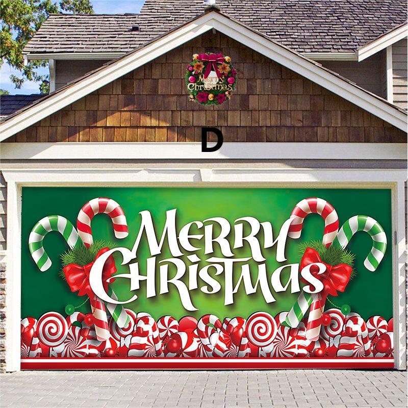 🔥Last Day Discount-75%OFF🔥Christmas 2023 Garage Door Decoration