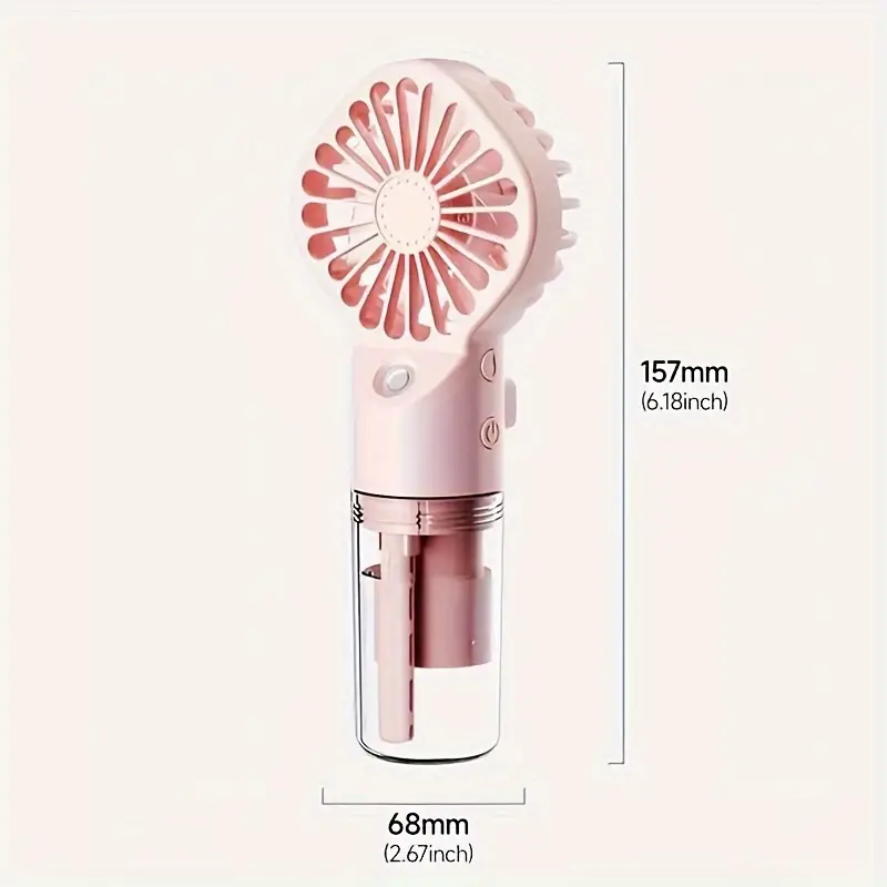 🧊LAST DAY 70% OFF🧊Handheld Mini Mist Fan, Buy 2 Free Shipping!