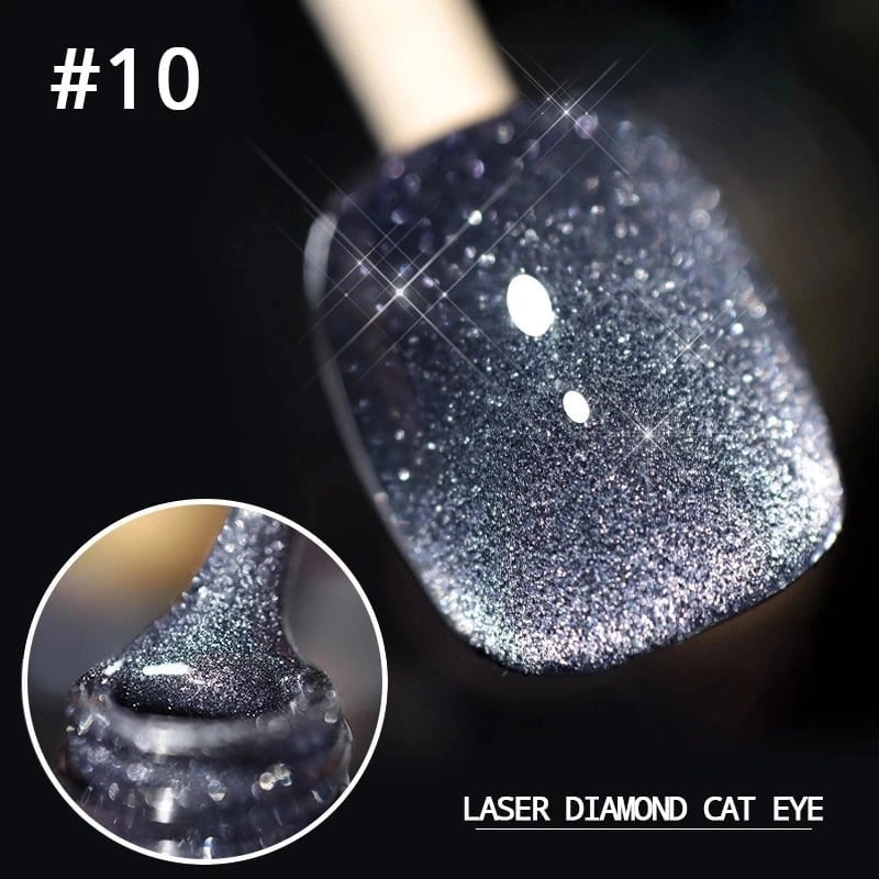 (🌲Early Christmas Sale - 49% OFF) 💎Laser Diamond Cat Eye Nail Polish