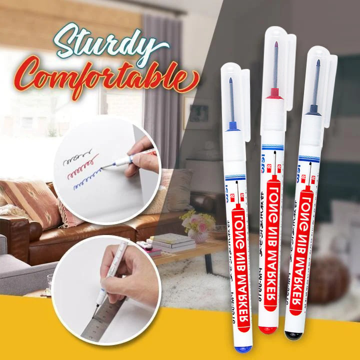 🔥Last Day Promotion 70% OFF🔥Long Head Deep Hole Marker(3PCS/SET)