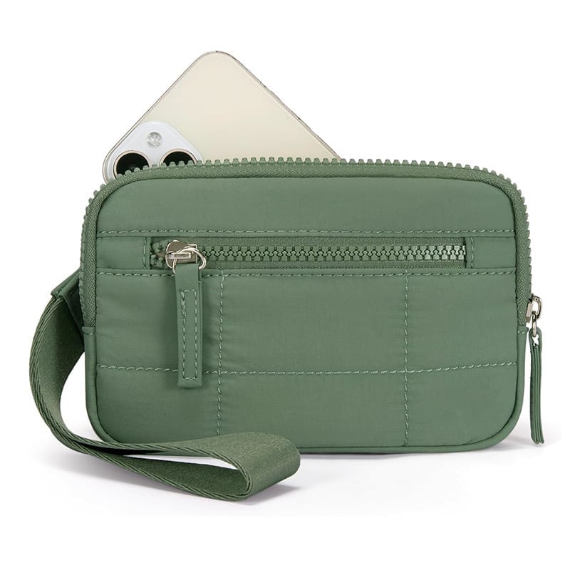 🔥Last Day Promotion 50% OFF🔥Puffer Wristlet Wallet Fits Phone