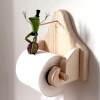 LAST DAY 50% OFF🔥Creative Frog Riding Bicycle Toilet Paper Holder