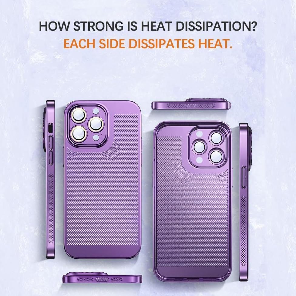 [Limited Stocks 279 Left]🔥Electroplating Heat Dissipation iPhone Case📱