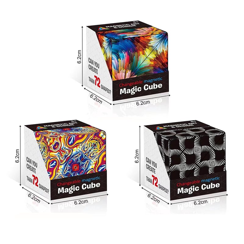 🔥New Year Promotion 50% OFF💥Changeable Magnetic Magic Cube