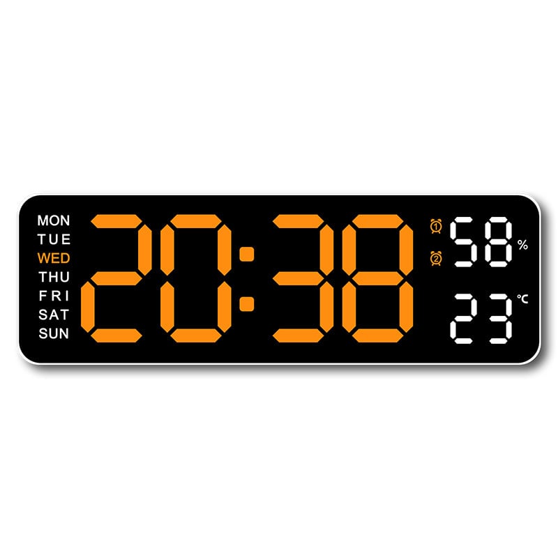 🔥HOT SALE 70% OFF🔥2024 Upgraded Digital Wall Clock Large Display