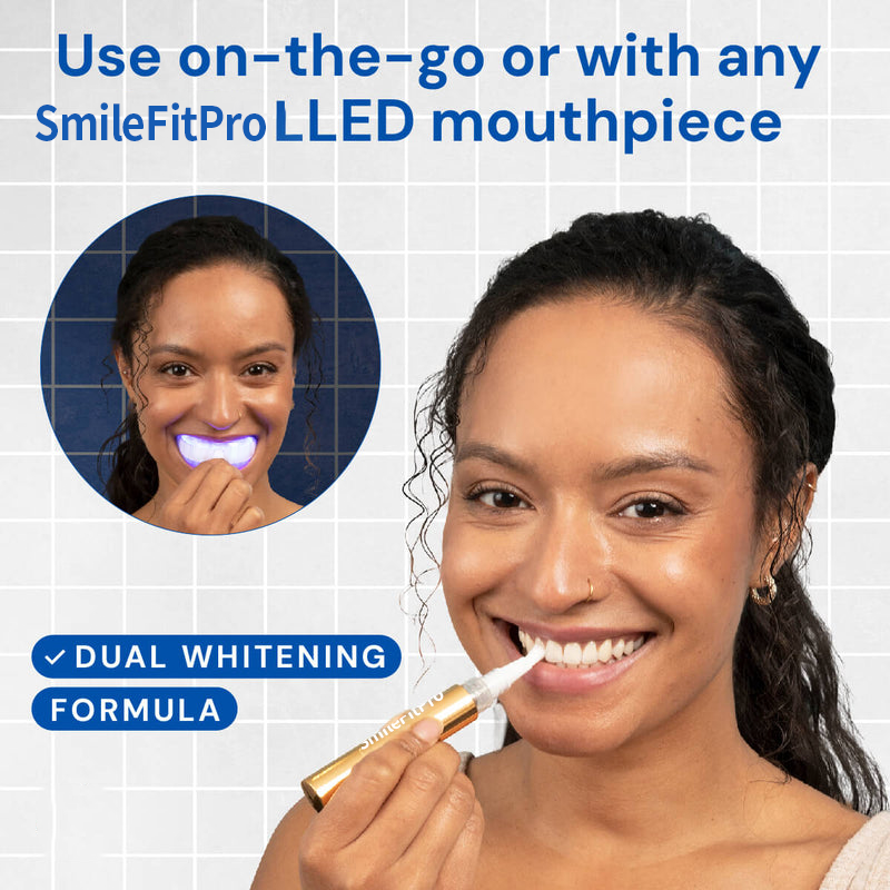 🎁TikTok Last Day Sale - 70% OFF🎉Extra-Strength Teeth Whitening Serum Pen + Dual-Peroxide Formula & Xylitol