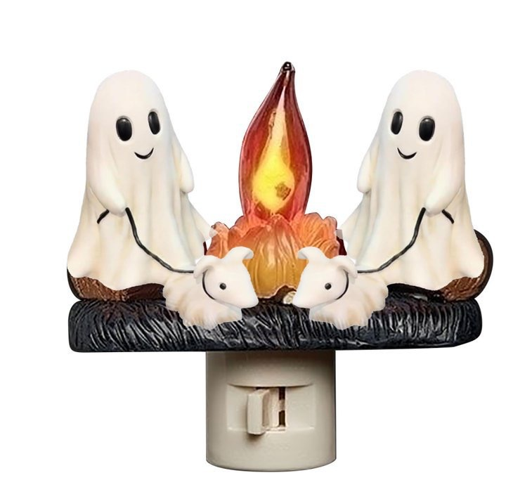 (🎃Early Halloween Sale - 49% OFF)👻2024 Ghost Campfire Flickering Nightlight