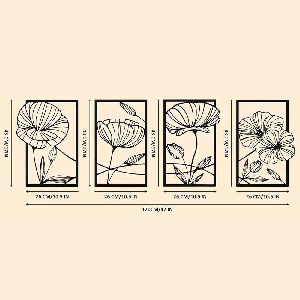 🔥 50% OFF – Limited Time Only!  Minimalist Metal Lotus Wall Art – Zen-Inspired Iron Line Wall Hanging for Home, Bedroom & Living Room Decor
