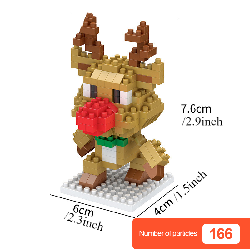 (🌲EARLY CHRISTMAS SALE - 50% OFF) 2024 Limited Christmas Series DIY Creative Building Block Model