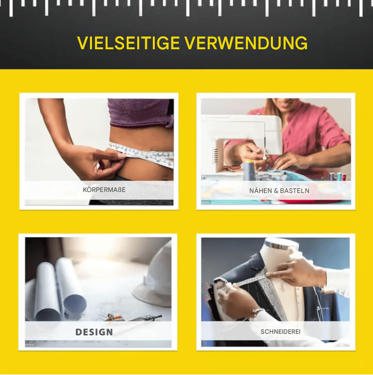 🎁Letzter Tag 49 % Rabatt🔥Perfektes Maßband für den Körper
