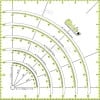 Circular cutting ruler