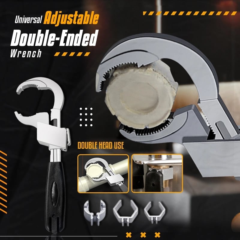 2023 New Year Limited Time Sale 70% OFF🎉Multifunctional Adjustable Double-ended Wrench Tool🔥Buy 2 Get Free Shipping