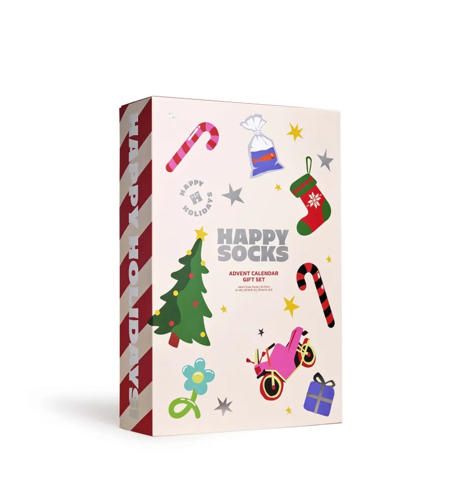 🎁TikTok Last Day Sale - 70% OFF✨24 Days Socks Advent Calendar Gift Set
