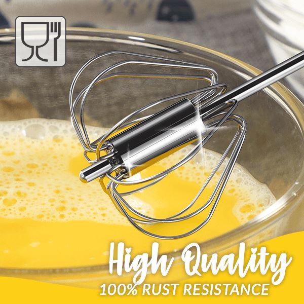 (🎄Christmas Promotion--48%OFF)Stainless Steel Semi- Automatic Whisk(Buy 2 get 1 Free)