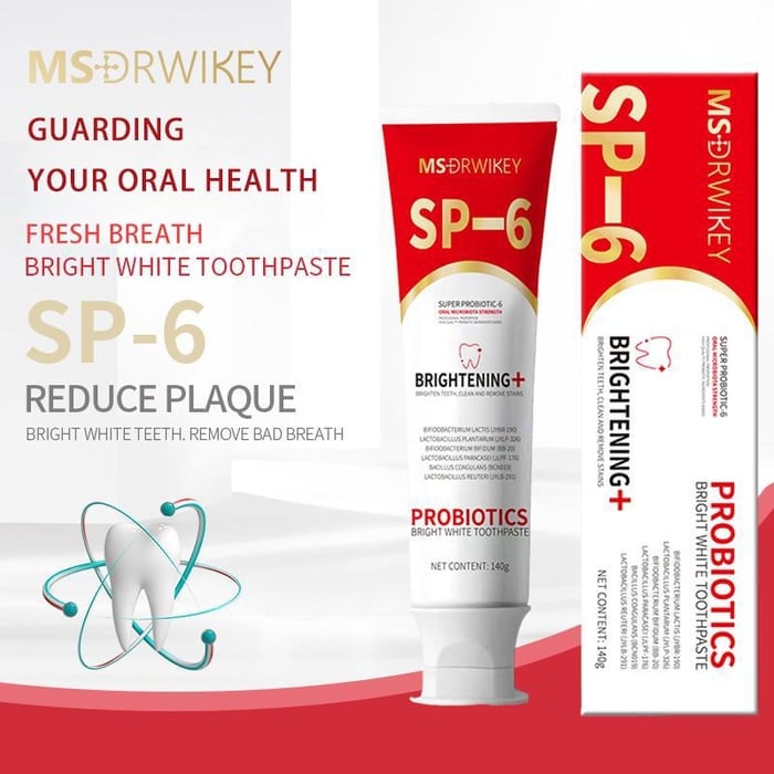 🔥LAST DAY SALE 66% OFF🔥Super Probiotic-6 Toothpaste