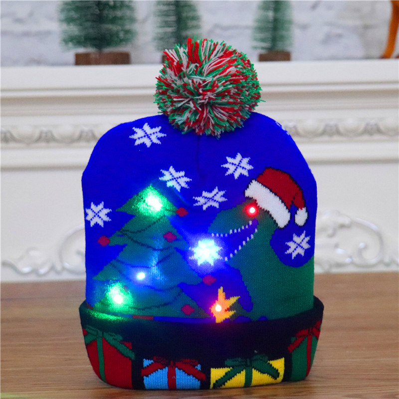 🎁2023 Early Christmas Sale - Christmas LED Light Knitted Beanies