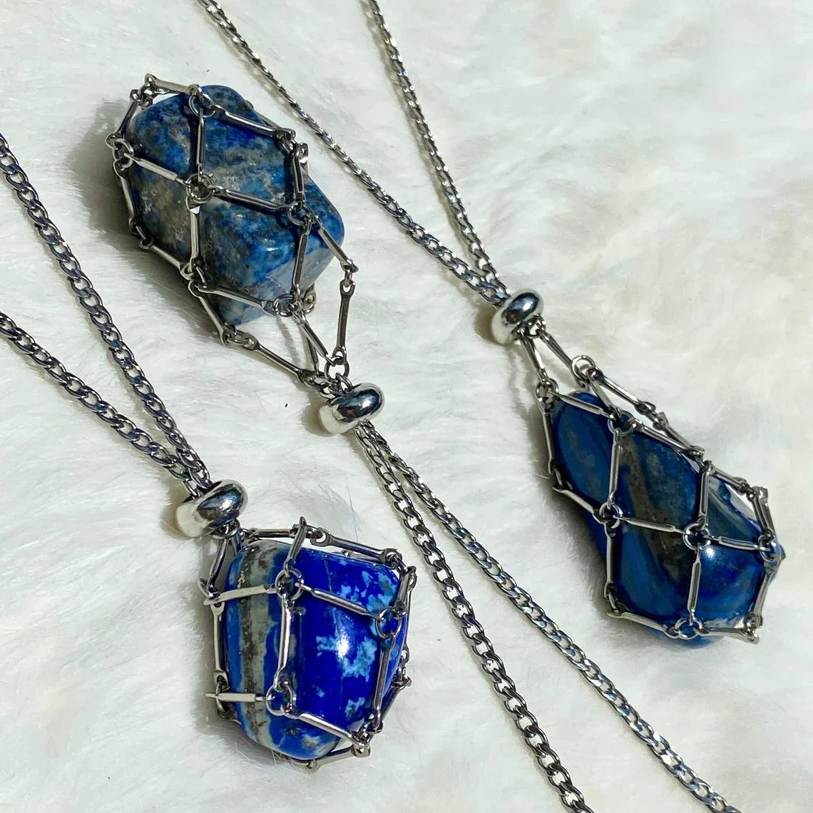 🎁2023 Crystal Stone Holder Necklace - Free (Crystal) Gift Included🎁