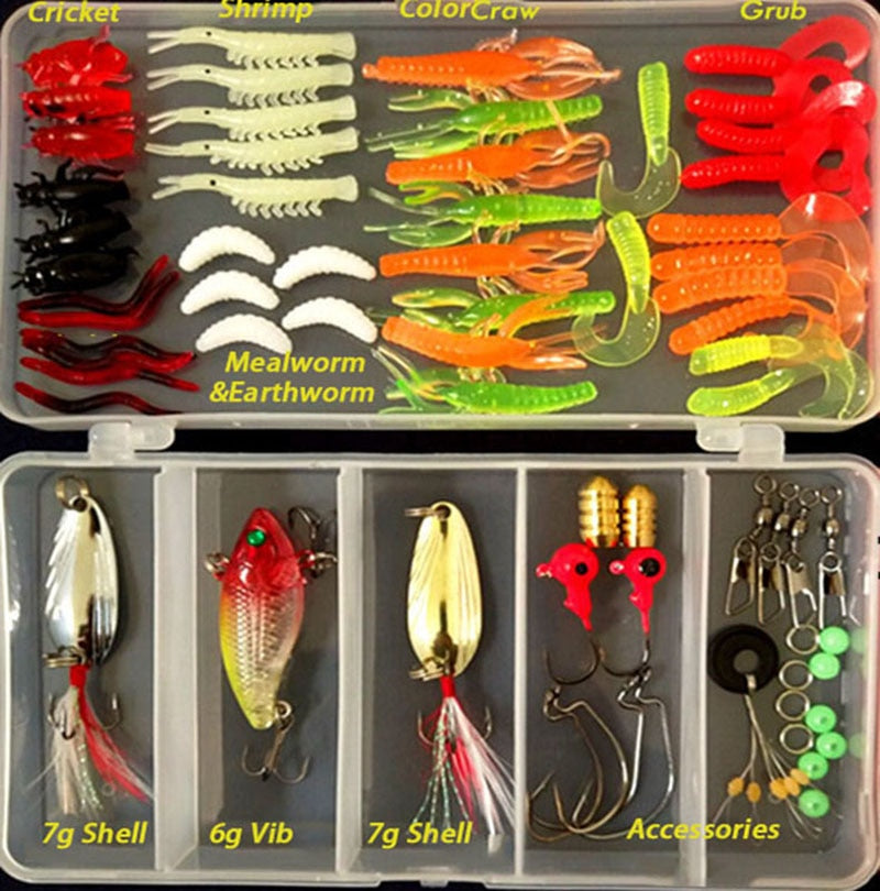 🎣 Summer Sale-30% OFF🐠Full Fishing Lure Set