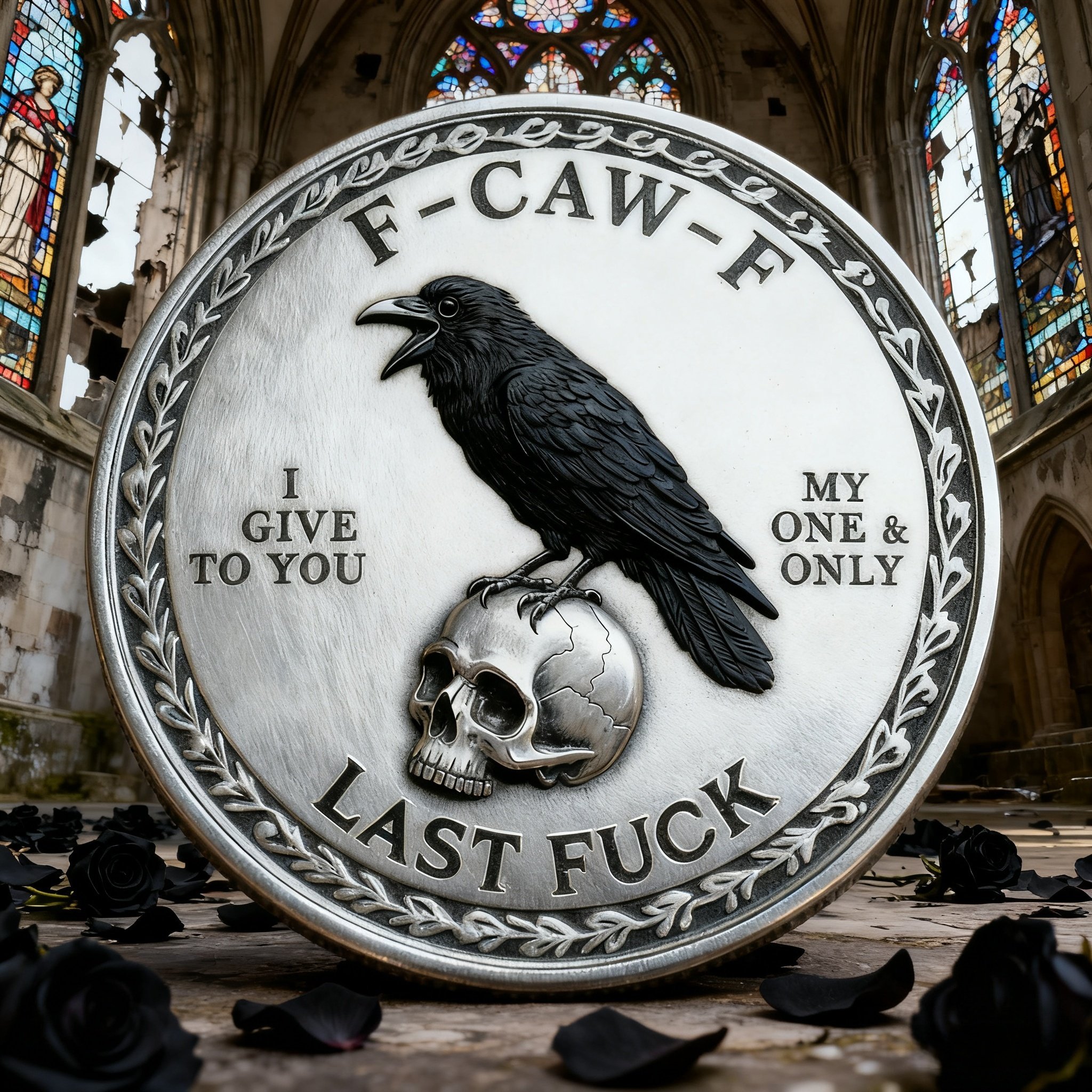 🔥Last Day 50% OFF🔥F-CAW-F Witchy Raven Coin