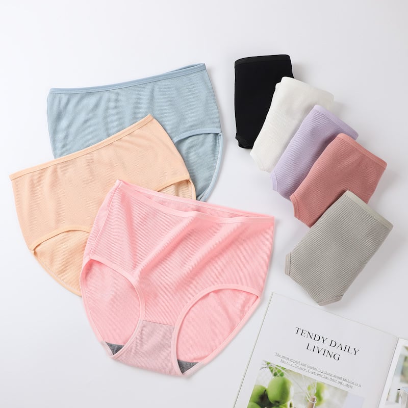 🔥Last day buy 5 get 5 free-ladies high waist butt lift antibacterial hygroscopic underwear