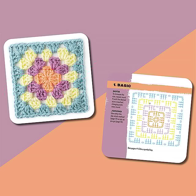 🔥Last Day Promotion 50% OFF🔥[50 Unique Designs]Granny Square Crochet Card Set
