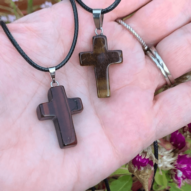 ✝️100% Handmade Crystal Cross Healing Heart