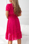 Women's V-neck Lace Hollow Dress