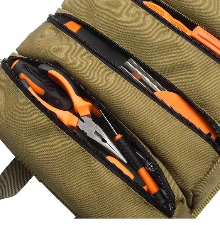 ⏰LAST DAY SALE 50% OFF💥Portable Foldable Tool Storage Bag, Roll Up Tool Bag
