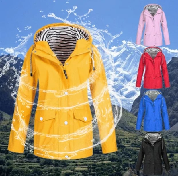 (🔥Last Day Promotion 50% OFF) Women Waterproof And Windproof Jacket - Buy 2 Free Shipping