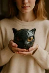 🎁TikTok Last Day Sale - 70% OFF🔥ILuxury Black Cat Stone Sculpture – Elegant Home Décor & Gift-Ready Art Piece